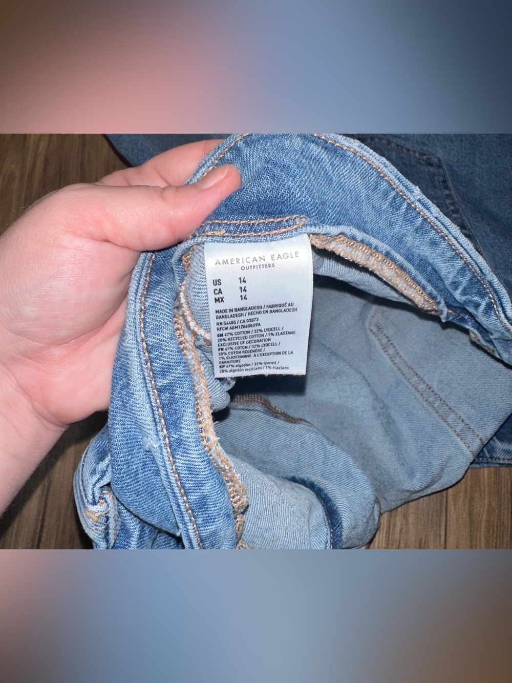 American Eagle Denim Skirt - Picture 4 of 4